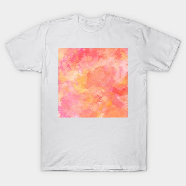 Cloud number 9, happy pink backdrop T-Shirt by KINKDesign